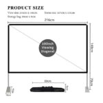 پرده نمایش ایستاده ونبو مدل outdoor Folding protable screen