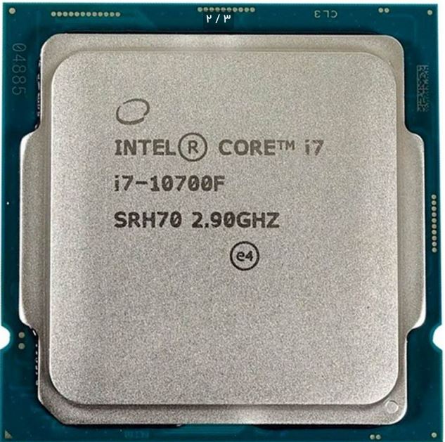 پردازنده اینتل Core i7-10700f try استوک