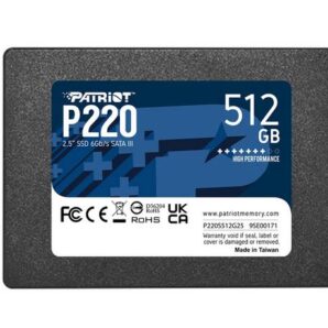 اس اس دی اینترنال پتریوت مدل P220 ظرفیت 512 گیگابایت
