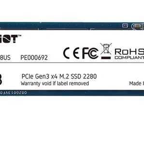 حافظه اس اس دی اینترنال پتریوت مدل P300 M.2 2280 NVMe ظرفیت 512256 گیگابایت