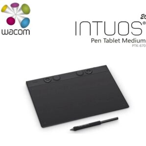 قلم نوری وکام مدل intuos pro medium PTK-670