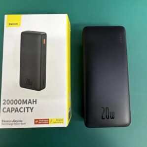پاوربانک بیسوس مدل Airpow PPAP20K ظرفیت 20000 میلی آمپر ساعت
