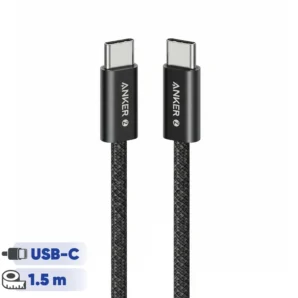 کابل تبدیل USB-C به USB-C انکر مدل Zolo A8060 طول 1.8 متر