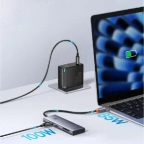 هاب ۷ پورت تایپ سی باسئوس UltraJoy مدل BS-OH159