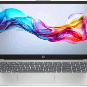 لپ تاپ 15.6 اینچی اچ پی مدل fc0171nia-15-Athlon 7120U-8GB LPDDR5 3200MHz-256GB SSD-TFT
