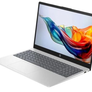 لپ تاپ 15.6 اینچی اچ‌ پی مدل fc0171nia-15-Athlon 7120U-8GB LPDDR5 3200MHz-256GB SSD-TFT