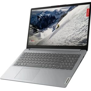 لپ‌تاپ لنوو مدل IdeaPad 1 15IJL7 با پردازنده Celeron N4500، رم DDR4 8GB با فرکانس 2933MHz، حافظه SSD با ظرفیت 256GB، نمایشگر 15.6 اینچ TN با وضوح Full HD
