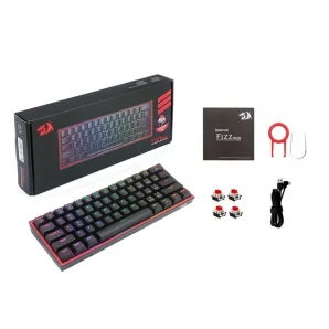 کیبورد ردراگون مدل FIZZ K617 B باسیم
