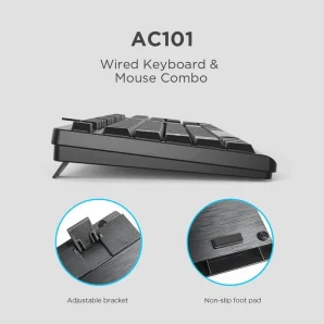 کیبورد و ماوس آئولا مدل ac101