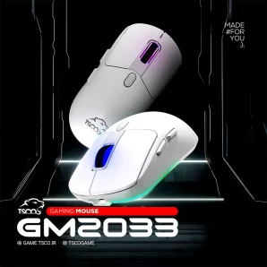 ماوس بی سیم گیمینگ تسکو مدل GM 2033