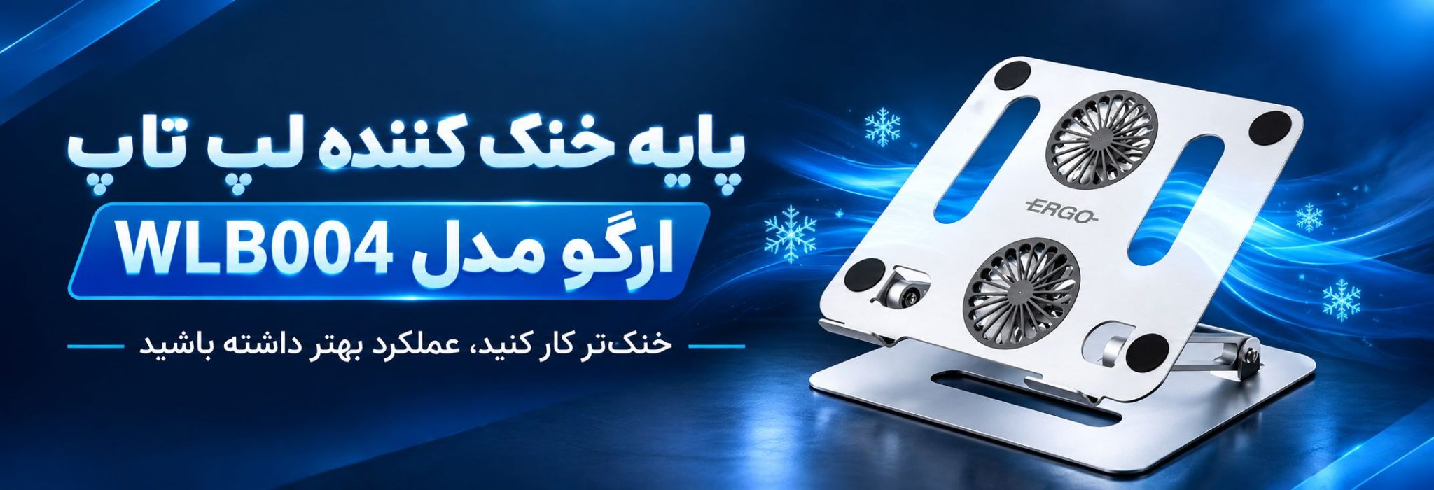 پایه خنک کننده لپ تاپ WLB004 ERGO