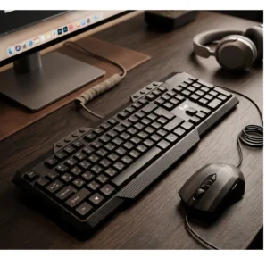 کیبورد و ماوس سیم دار UCOM یوکام مدل MK5890