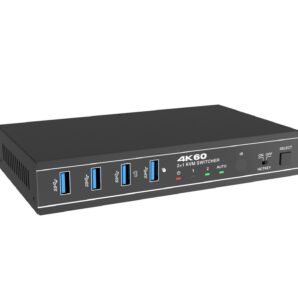 KVM سوئیچ 2 پورت HDMI/USB3.0 با کیفیت 4K@60Hz فرانت