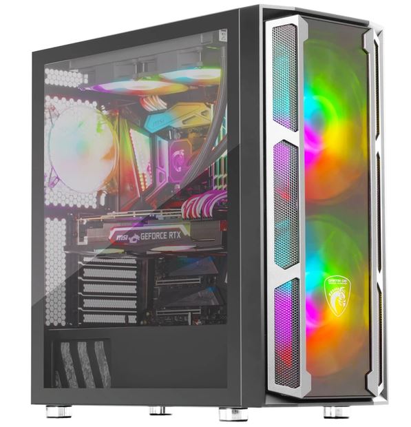 کیس کامپیوتر گیمینگ گرین مدل GRIFFIN G6