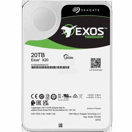 هارد دیسک اینترنال سیگیت سری Exos ظرفیت 20 ترابایت