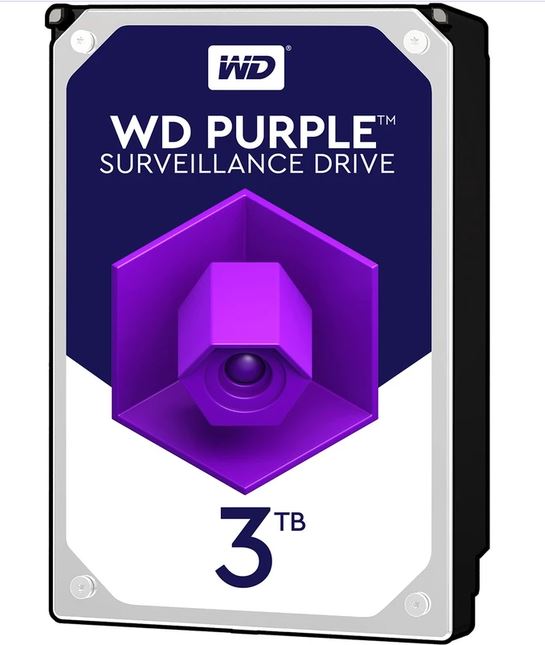 هارددیسک اینترنال وسترن دیجیتال مدل Purple WD30PURZ ظرفیت 3 ترابایت