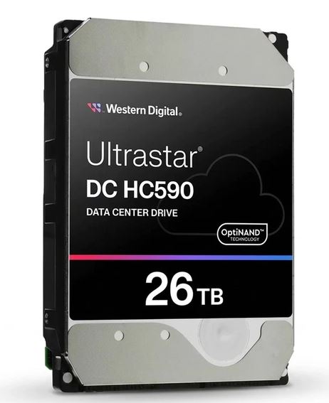 هارددیسک اینترنال وسترن دیجیتال مدل UltraStar ظرفیت 26 ترابایت